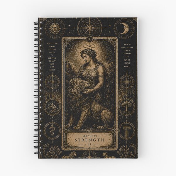 Item preview, Gothic Strength Tarot Inner Courage designed and sold by ZetaDream.