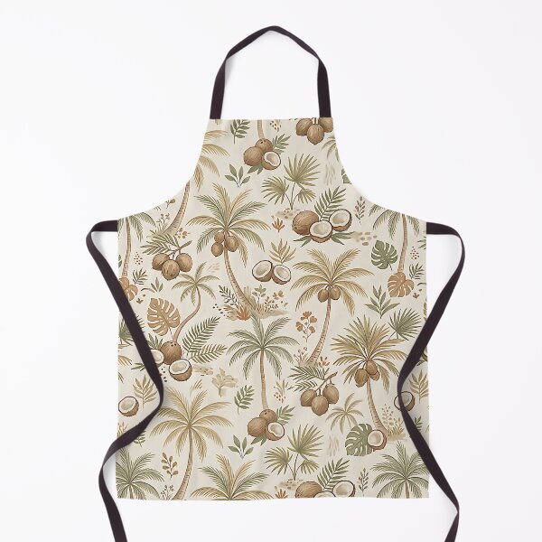 Item preview, Tropical Coconut Palm Botanical Pattern designed and sold by SplashTastic.