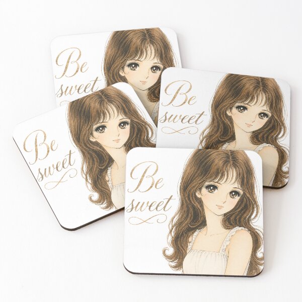 Item preview, Be Sweet Coquette Anime Girl | Vintage Shoujo Aesthetic Design designed and sold by Bara Lune Design .