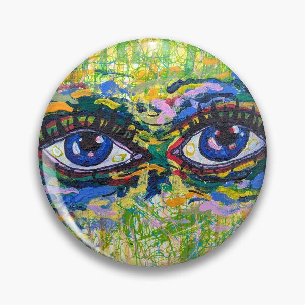 Item preview, Eyes (Green) designed and sold by Leala Makes Art.