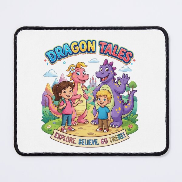 Item preview, Dragon Tales – Mythical Fire Dragon Fantasy Art Tee V7 designed and sold by PrincePhilip16.