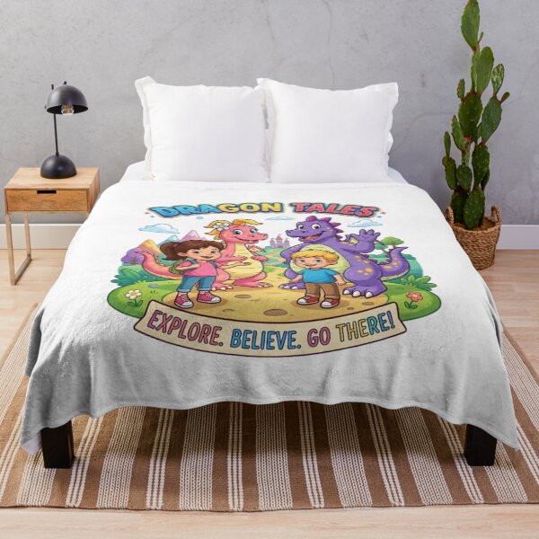 Item preview, Dragon Tales – Mythical Fire Dragon Fantasy Art Tee V7 designed and sold by PrincePhilip16.
