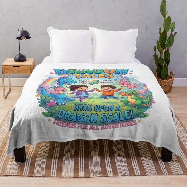 Item preview, Dragon Tales – Mythical Fire Dragon Fantasy Art Tee V8 designed and sold by PrincePhilip16.