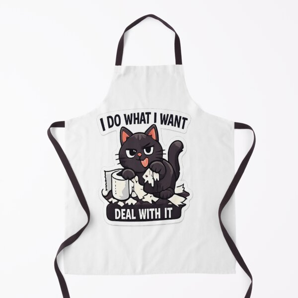 Item preview, Do What I Want Funny Black Cat Sticker designed and sold by Artbysarmina.