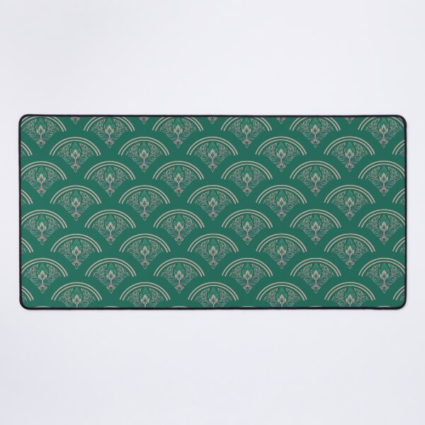 Item preview, Emerald Sage Seigaiha Thai Fusion Pattern designed and sold by Novalgic.