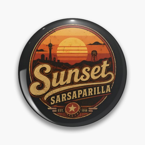Item preview, sunset sarsaparilla fallout design designed and sold by RockyLambda.