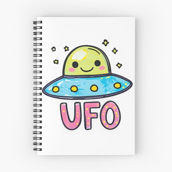 Item preview, Cute UFO  designed and sold by PamLeeDesign.