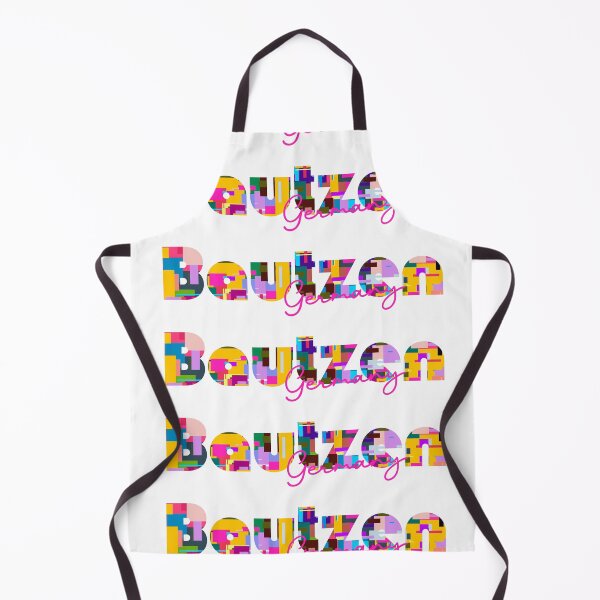 Item preview, Bautzen, Germany, Vibrant Abstract City Typography Art designed and sold by Wanderful-roads.