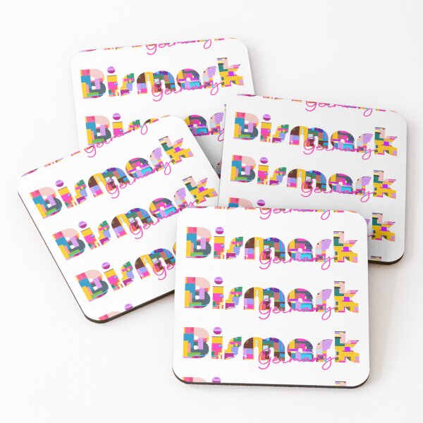 Item preview, Bismark, Germany, Vibrant Abstract City Typography Art designed and sold by Wanderful-roads.