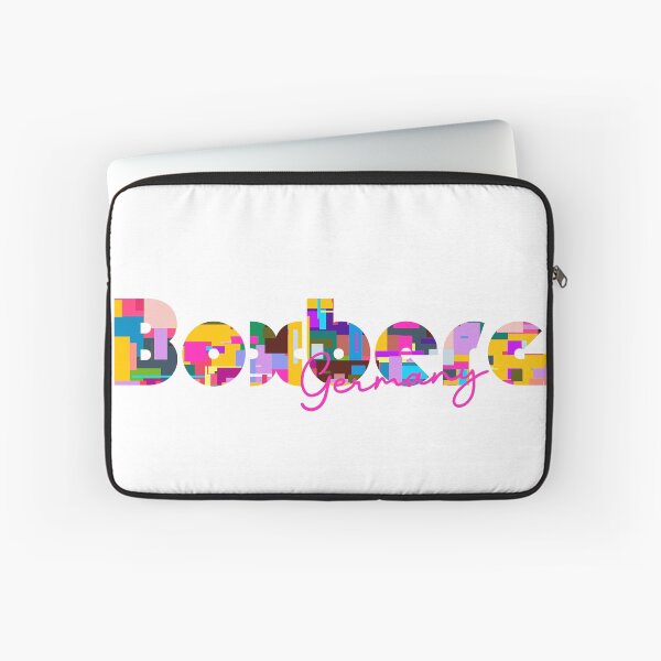 Item preview, Boxberg, Germany, Vibrant Abstract City Typography Art designed and sold by Wanderful-roads.