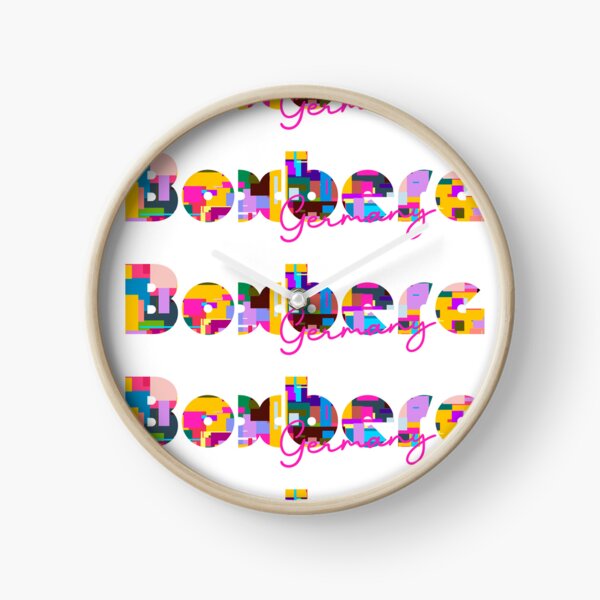 Item preview, Boxberg, Germany, Vibrant Abstract City Typography Art designed and sold by Wanderful-roads.