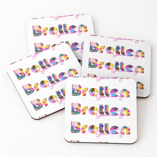 Item preview, Bretten, Germany, Vibrant Abstract City Typography Art designed and sold by Wanderful-roads.