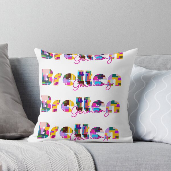Item preview, Bretten, Germany, Vibrant Abstract City Typography Art designed and sold by Wanderful-roads.