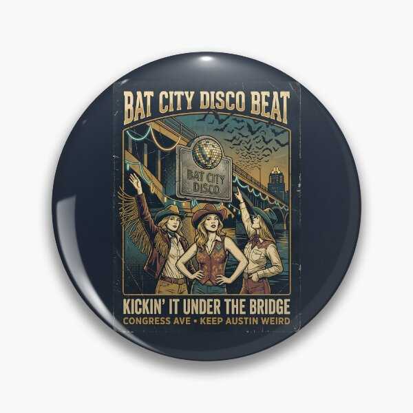 Item preview, Retro Bat City Disco Nightlife designed and sold by SplashTastic.