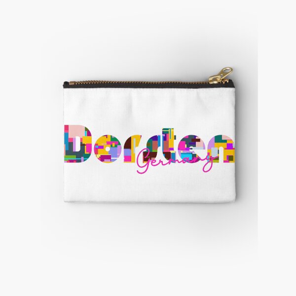 Item preview, Dorsten, Germany, Vibrant Abstract City Typography Art designed and sold by Wanderful-roads.