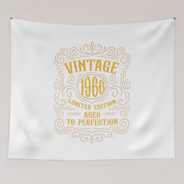Item preview, Born in 1966 vintage 60th birthday retro gift designed and sold by FernaRoje.