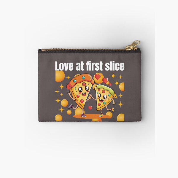 Item preview, Love At First Slice Cute Kawaii Pizza Couple Funny Food Design designed and sold by jananinaveen.