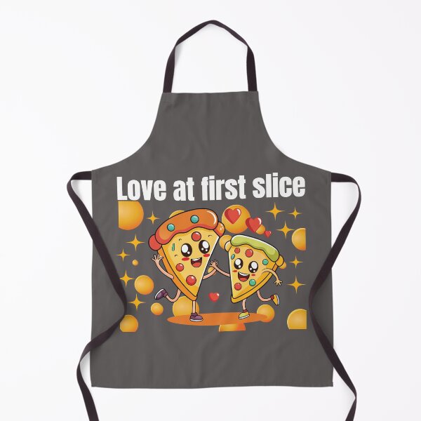 Item preview, Love At First Slice Cute Kawaii Pizza Couple Funny Food Design designed and sold by jananinaveen.