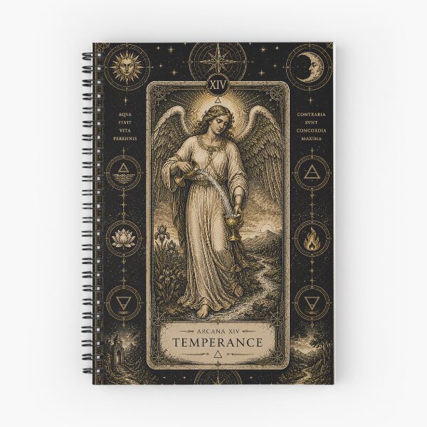 Artikelvorschau, Gothic Temperance Tarot Heilige Balance entworfen und verkauft von ZetaDream.