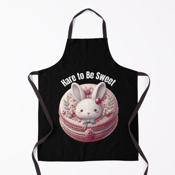 Item preview, Hare to Be Sweet Cute Bunny Macaron Kawaii Dessert Pun designed and sold by HopeAndHustle.