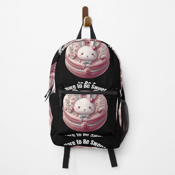 Item preview, Hare to Be Sweet Cute Bunny Macaron Kawaii Dessert Pun designed and sold by HopeAndHustle.