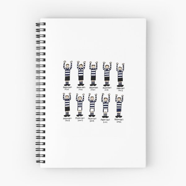 Item preview, Geelong Cats Premiers Cartoon Collection designed and sold by Luke Foran Sports Art.