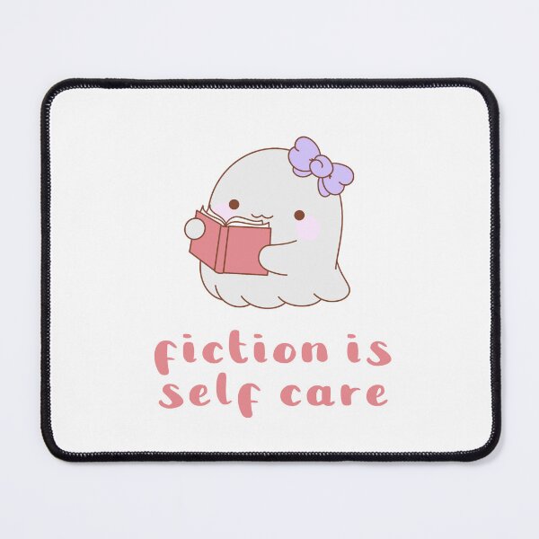 Item preview, fiction is self care bookcore ghostie designed and sold by mind over morgan .