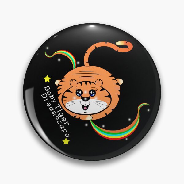 Item preview, Baby Tiger Dreamscape  designed and sold by Shirley cute art .