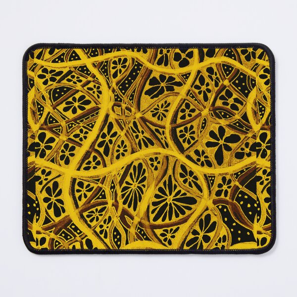 Item preview, Midnight Sunflowers Abstract designed and sold by Stitched Stories.