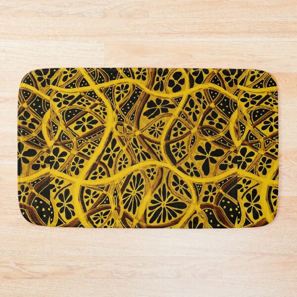 Item preview, Midnight Sunflowers Abstract designed and sold by Stitched Stories.