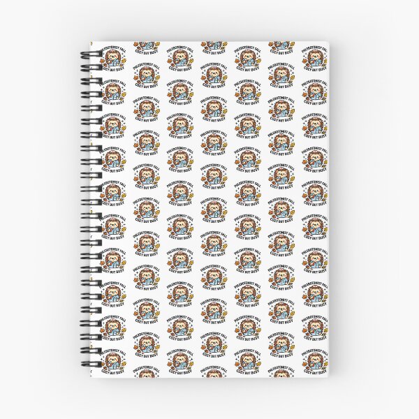 Item preview, Cute Hedgehog Phlebotomist Fall Nurse Design Cozy But Busy Autumn Medical Tech National Phlebotomy Week Gift designed and sold by ClinicalHubs.