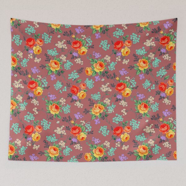 Item preview, Vibrant Painted Tongue Flower Cluster designed and sold by BLUESKY11a.
