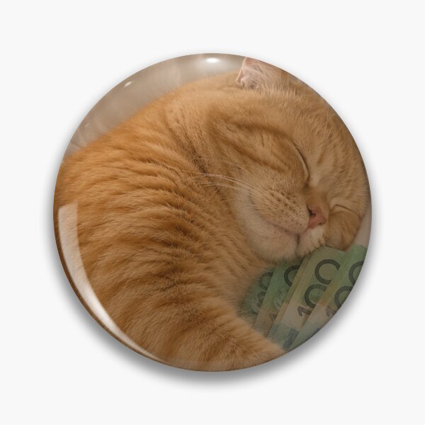 Item preview, Good night Rich Cat Meme  designed and sold by MoodSideO.