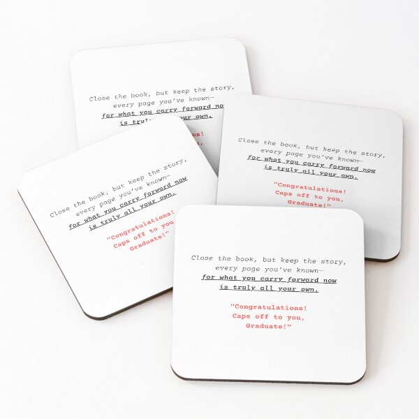 Aperçu de l'œuvre Graduation Poetry Wall Art, Elegant Card Set, Meaningful Achievement Gift, A New Chapter créée et vendue par BlareBlare.
