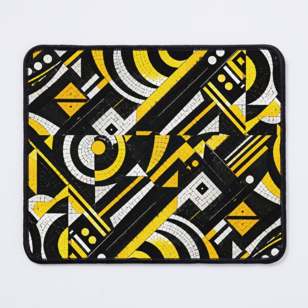 Item preview, Black Gold Geometric Mosaic Pattern | Modern Abstract Luxury Design designed and sold by ezsketch25.