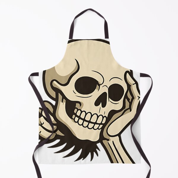 Item preview, Skull Facing Reality - Tired Grim Reaper Comic Art designed and sold by DarkOriginArts.