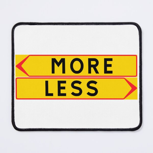Item preview, More or less? designed and sold by ALF2023.