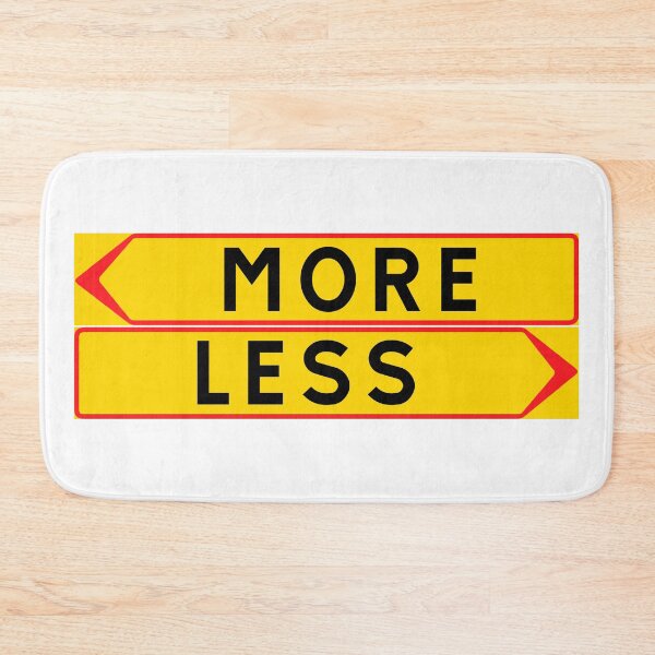 Item preview, More or less? designed and sold by ALF2023.