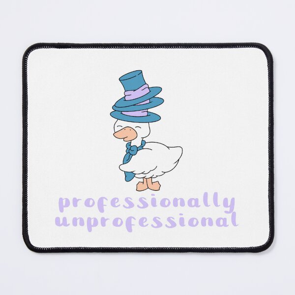 Item preview, professionally unprofessional silly goose designed and sold by mind over morgan .