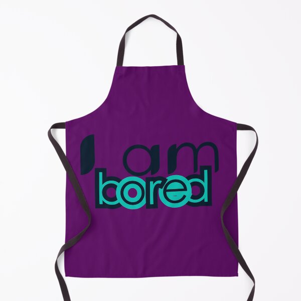 Item preview, I Am Bored - Retro Geometric Typography Relatable Mood designed and sold by Ihor Ivanov.