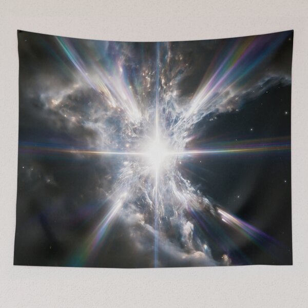 Item preview, Rogue Star Explosion Cosmic Light Space Supernova Sci fi Art for Mens designed and sold by lematworks.