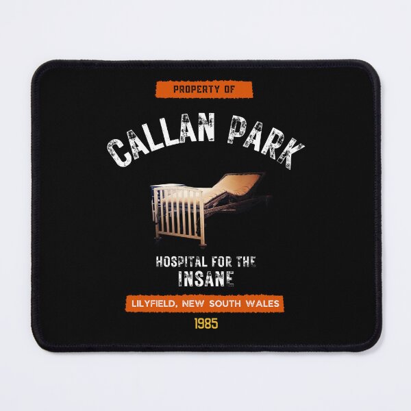 Item preview, Property of Callan Park Hospital for the Insane Souvenir-Style designed and sold by GhostlyWorld.
