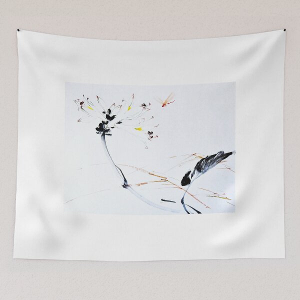 Item preview, Flower and Dragonfly designed and sold by hkonestudio.