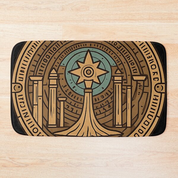Item preview, Ancient Occult Seal - Mystic Celestial Sigil Astrolabe Art designed and sold by DarkOriginArts.