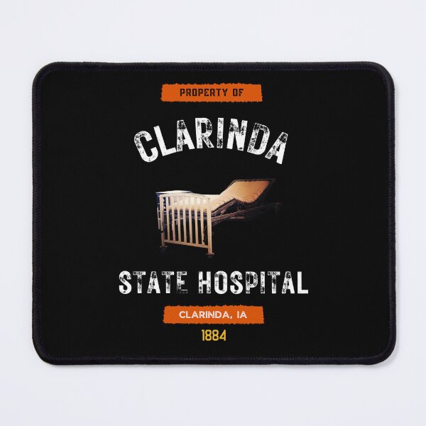 Item preview, Property of Clarinda State Hospital Souvenir-Style designed and sold by GhostlyWorld.