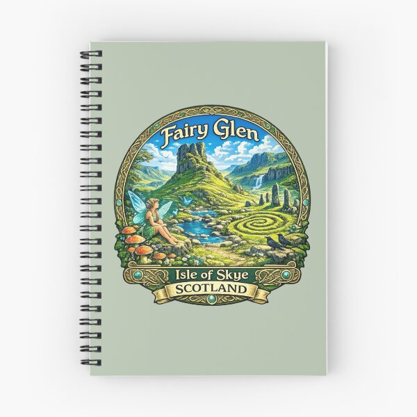Item preview, Fairy Glen, Isle of Skye, Scotland Celtic Fantasy designed and sold by Myra365Art.