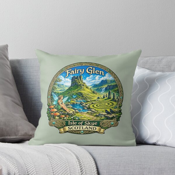 Item preview, Fairy Glen, Isle of Skye, Scotland Celtic Fantasy designed and sold by Myra365Art.