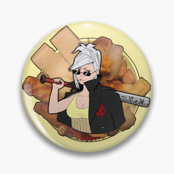 Item preview, Dandadan Seiko in Biker Jacket & Realistic Food designed and sold by Ikkified.