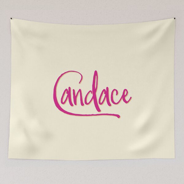 Item preview, CANDACE personalized type design designed and sold by CharlottePlaceArt.