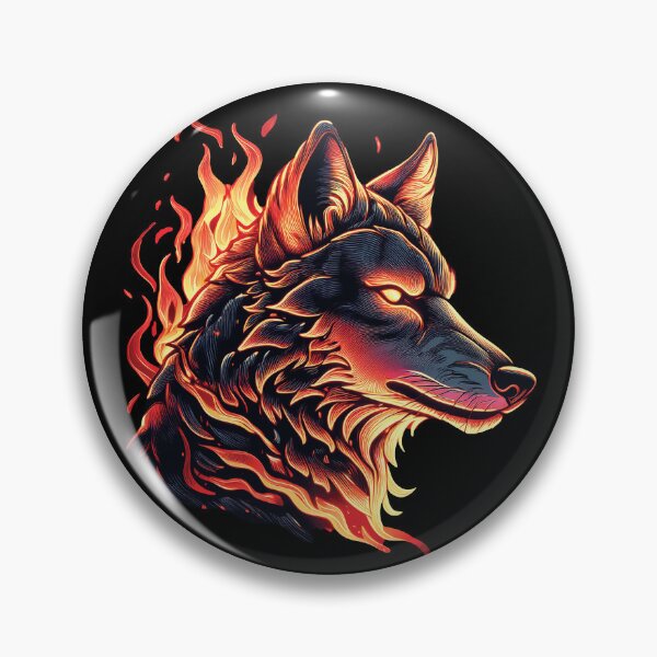 Item preview, Fire Wolf designed and sold by DoraTora.